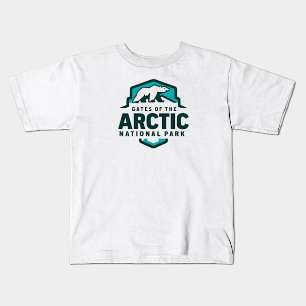 National Park Gates of the Arctic Kids T-Shirt by Perspektiva